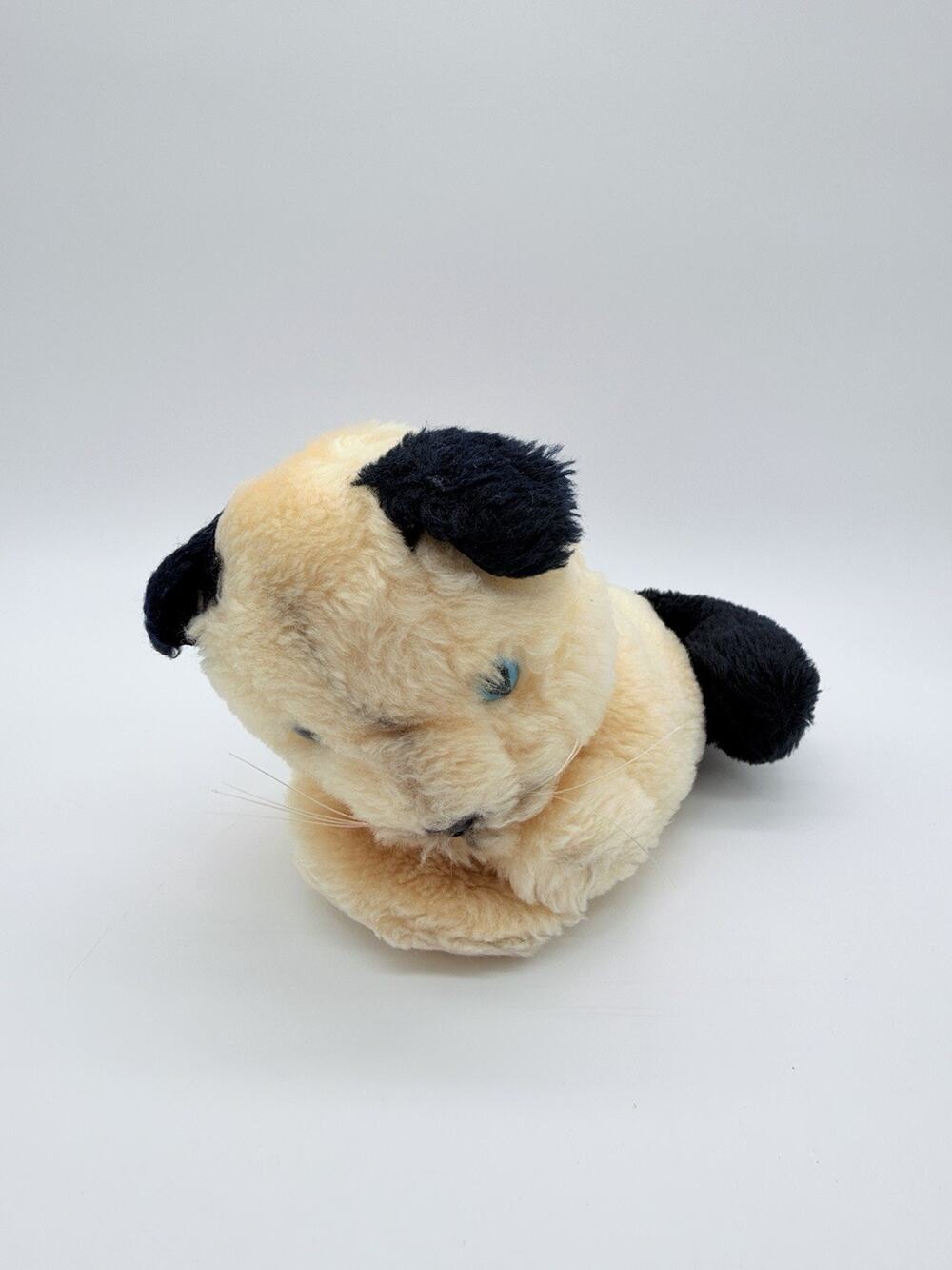 Vintage 1977 Dakin Siamese Cat Plush Pair Blue Eyes Stuffed Animal Kitty Toys 8"